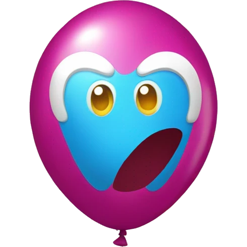 helium 13 balloon emoji