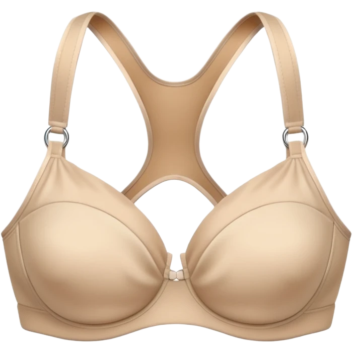 create an emoji, beige bra, no human emoji