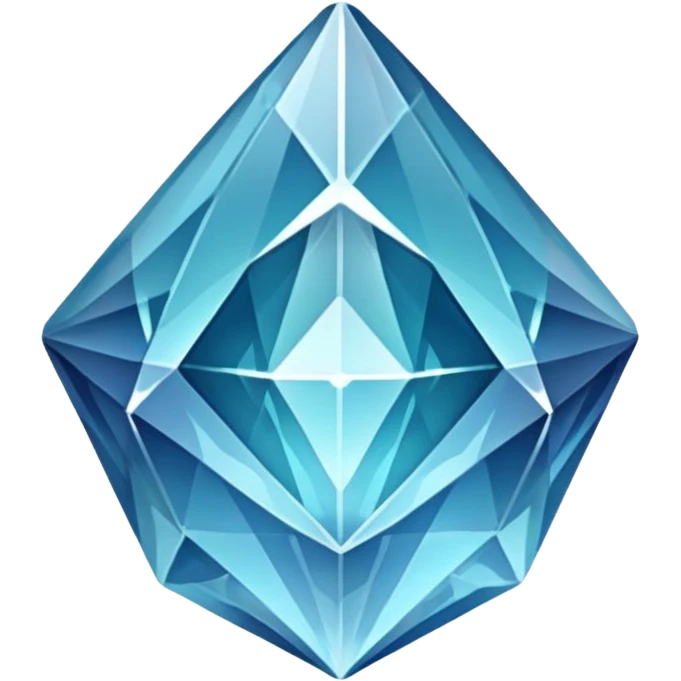 very sharp gem mineral loojing emoji