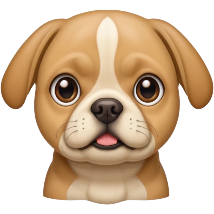 Pug-beagle  emoji