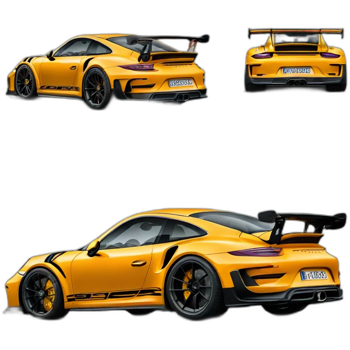 Porsche gt3 rs emoji