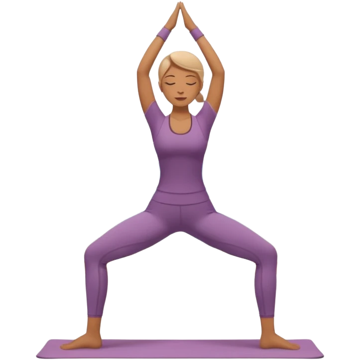 Clam peace yoga emoji