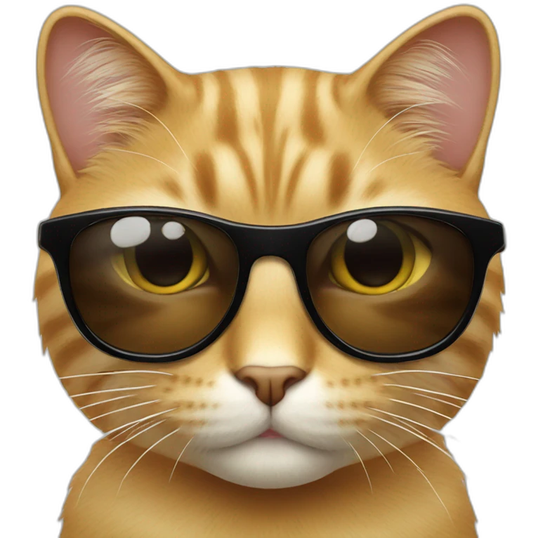cat with sunglass emoji
