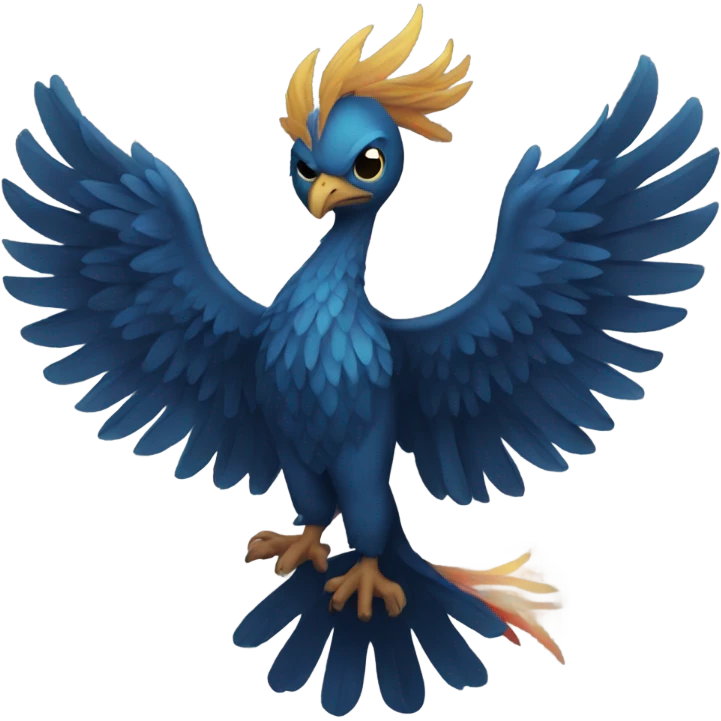 A phoenix emoji