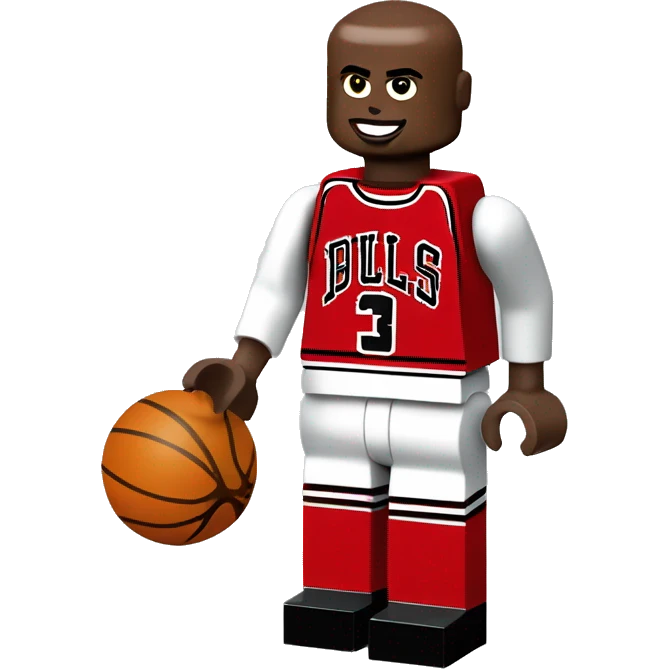 MICHAEL JORDAN lego full body emoji