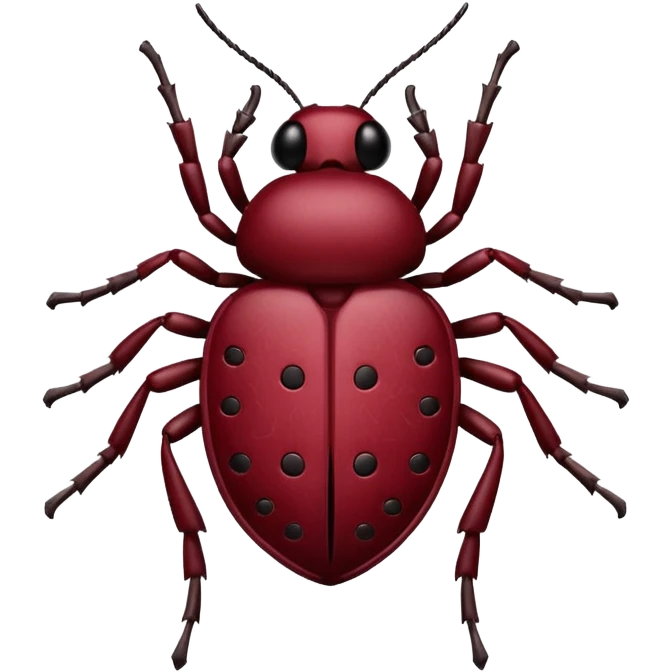Burgundy tick  emoji