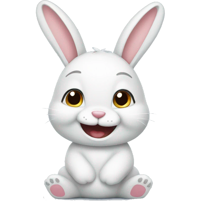 Happy bunny emoji
