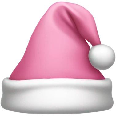 light pink santa hat emoji