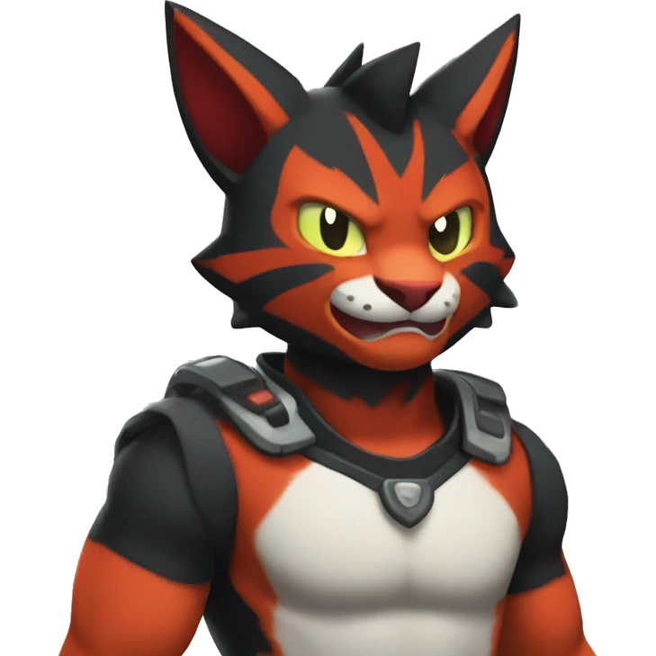 Litten Torracat Incineroar emoji