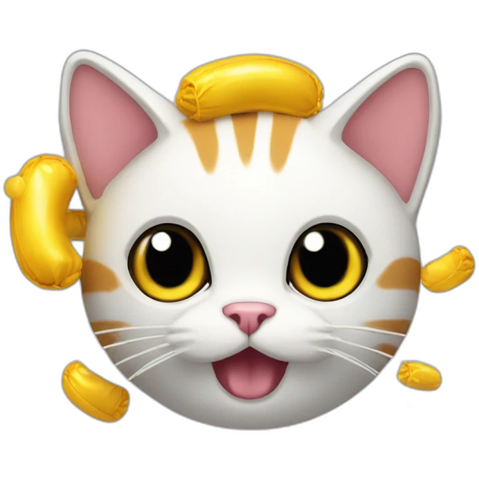 cat party popper emoji