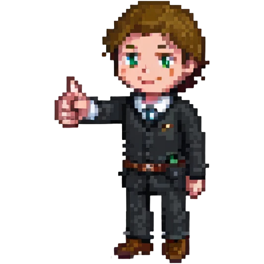 man pointing to the right emoji