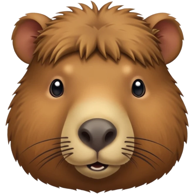 Capybara emoji