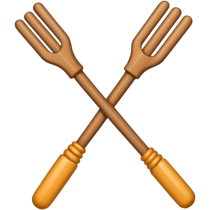 Knitting sticks  emoji