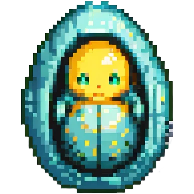 MRI parasitic embryo, digital, fetal small shape, eerie, horror, pupa, crystalis, in-utero, sea-life, siphonophore, polyp, Cnidaria, within egg, metamorphosis emoji