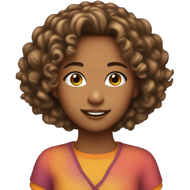 Mixed girl emoji