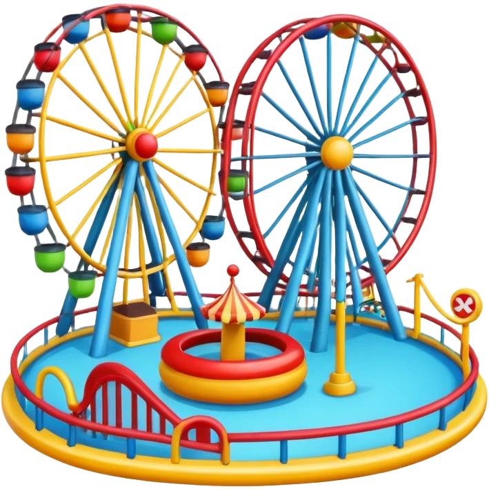 amusement park  games emoji