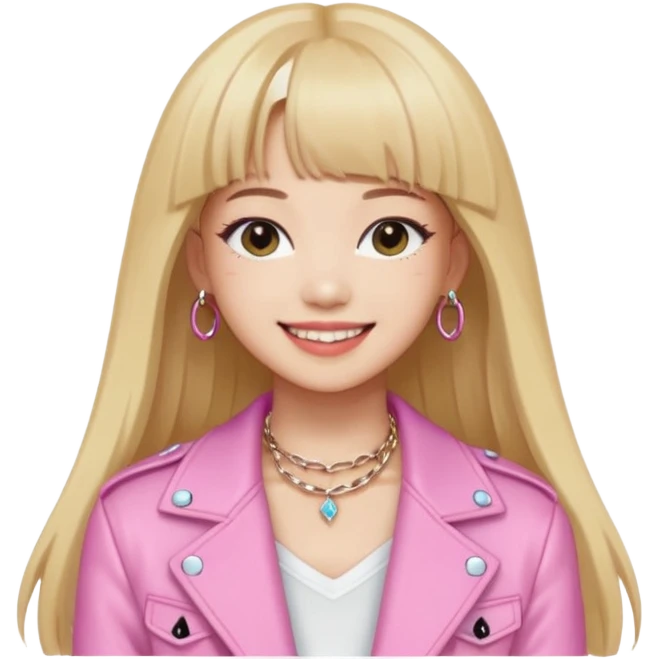 Lisa from BLACKPINK emoji