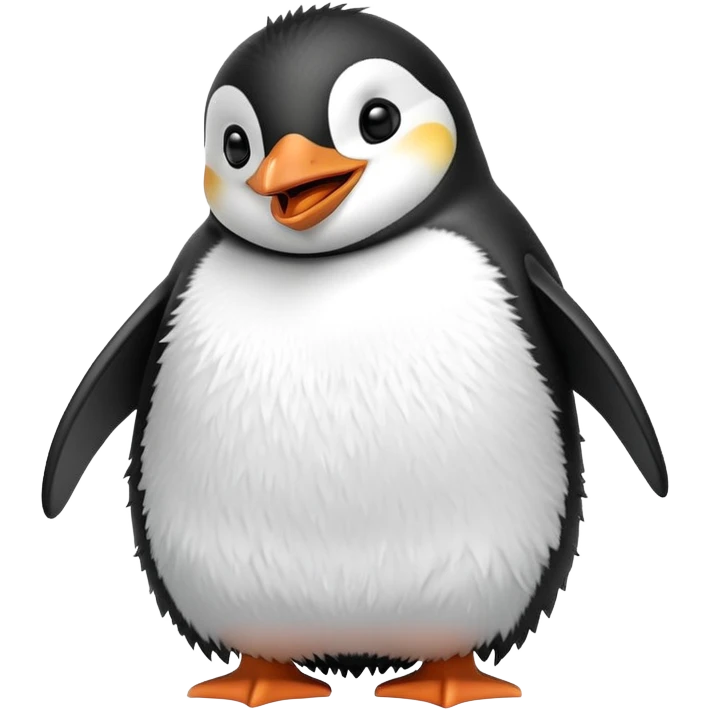 laughing penguin emoji
