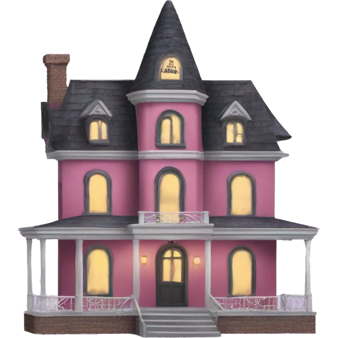 Haunted Barbie manor hotel  emoji