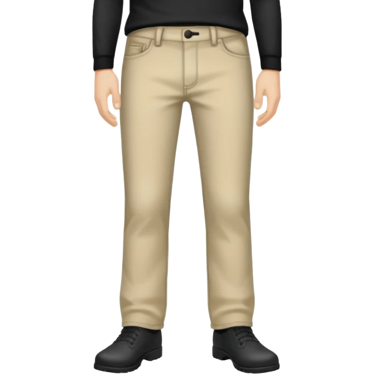 Man with black hair that pooped his pants emoji