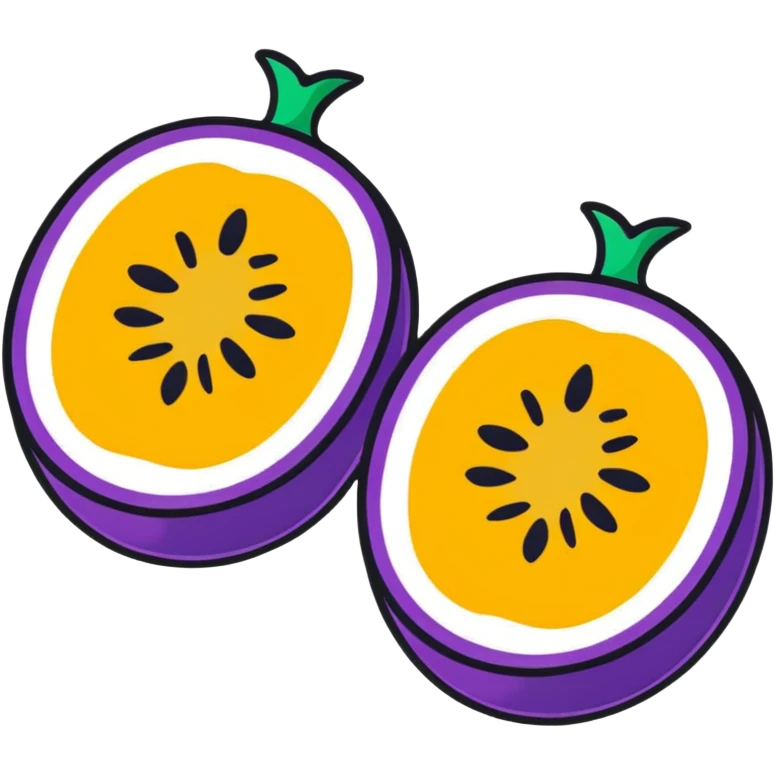 passion fruit emoji