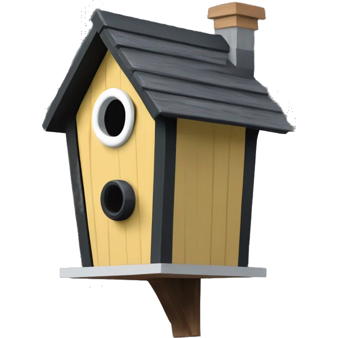 Addams house birdhouse  emoji
