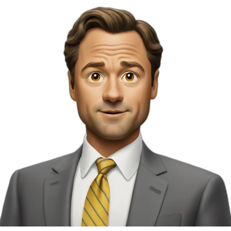 The wolf of wall street emoji