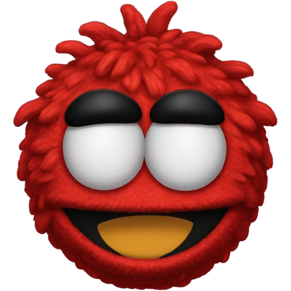 Evil Elmo emoji