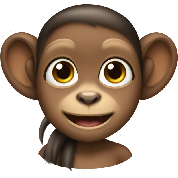 Girl monkey  emoji