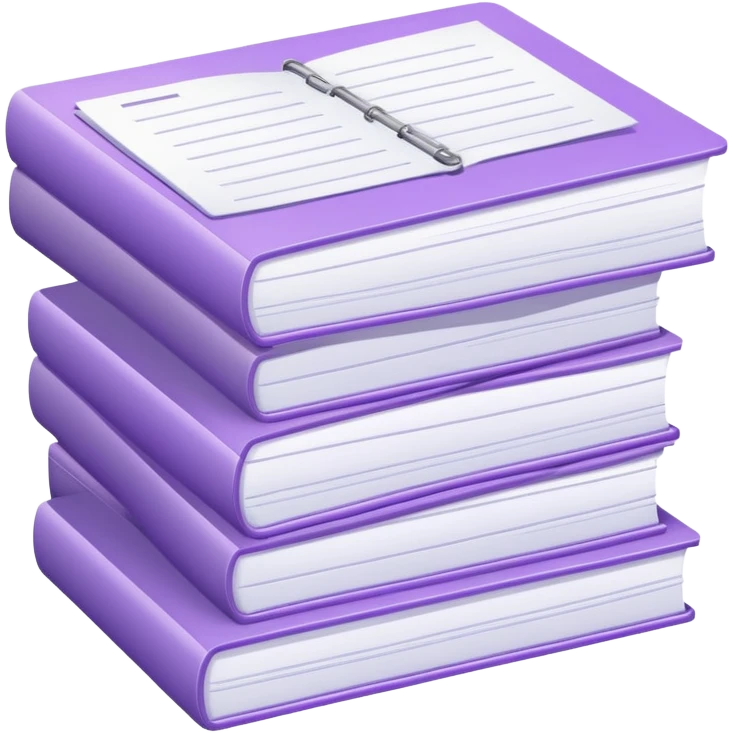 legal pale purple paperwork emoji