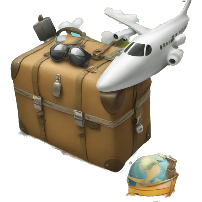 world travelling emoji