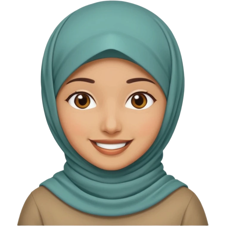 🙂 this emoji with hijab 🙂 emoji