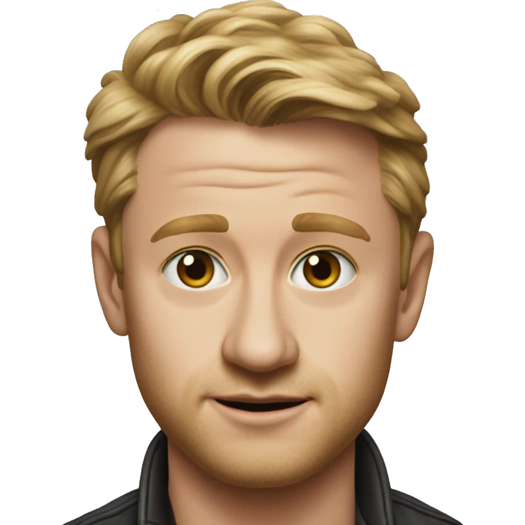 Alexey Miller photorealistic emoji