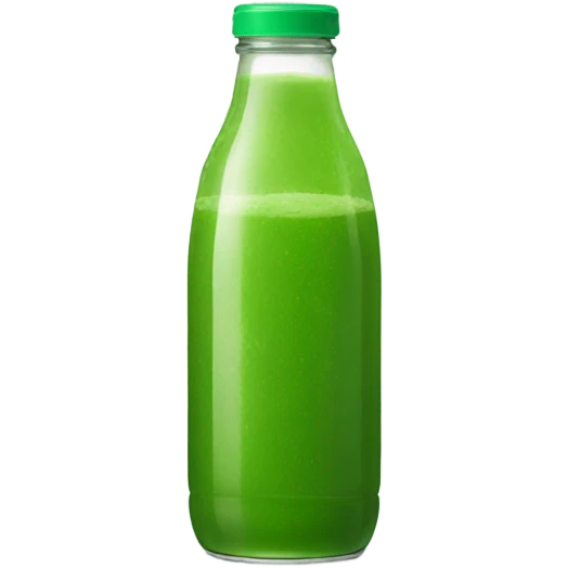 Bottled green juice emoji