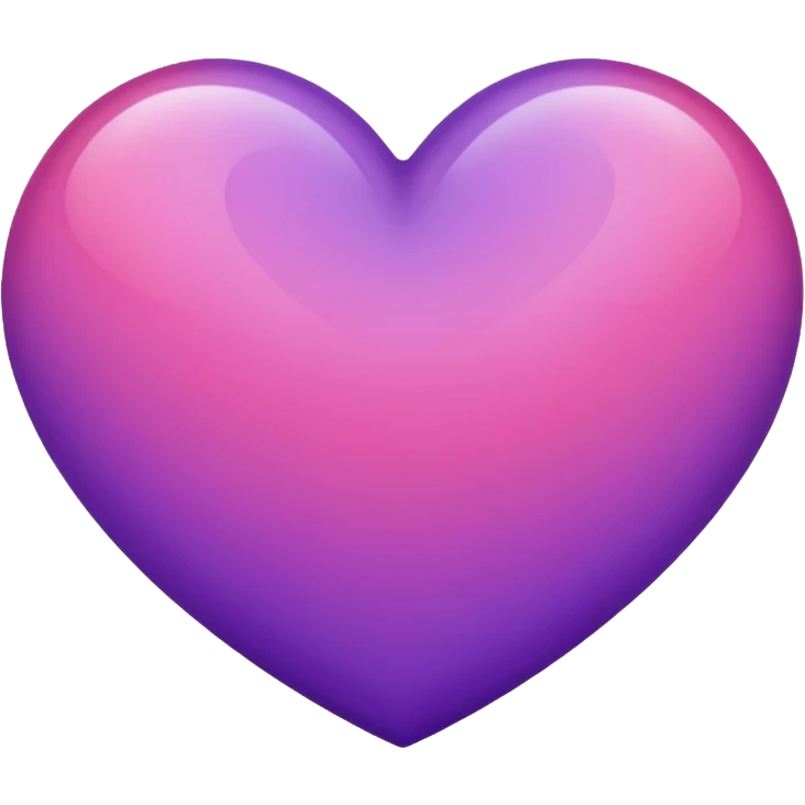 Pink and purple heart emoji