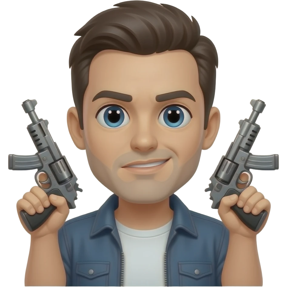 Killing stuff like guns and stuff emoji