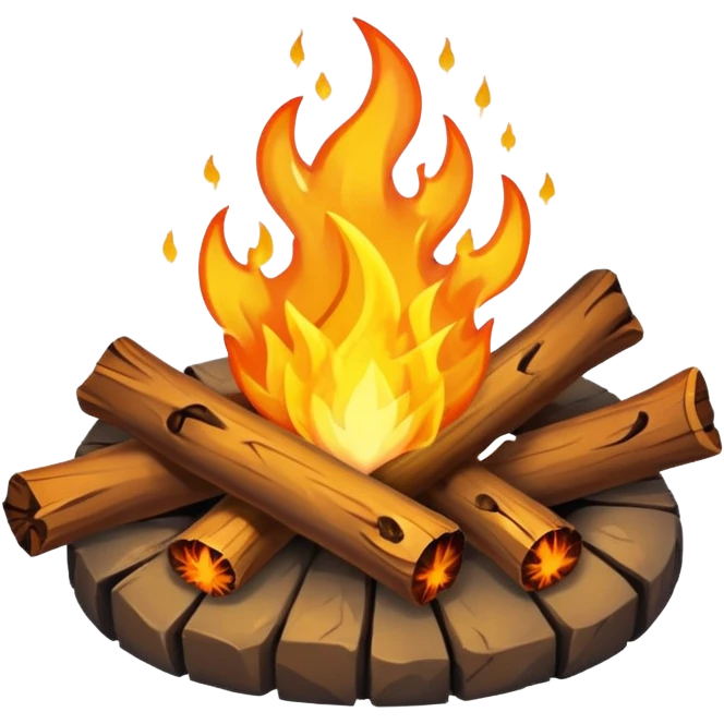 Campfire emoji