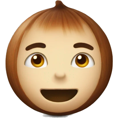 one hazelnut emoji