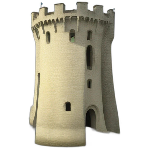 Two tower La Rochelle emoji