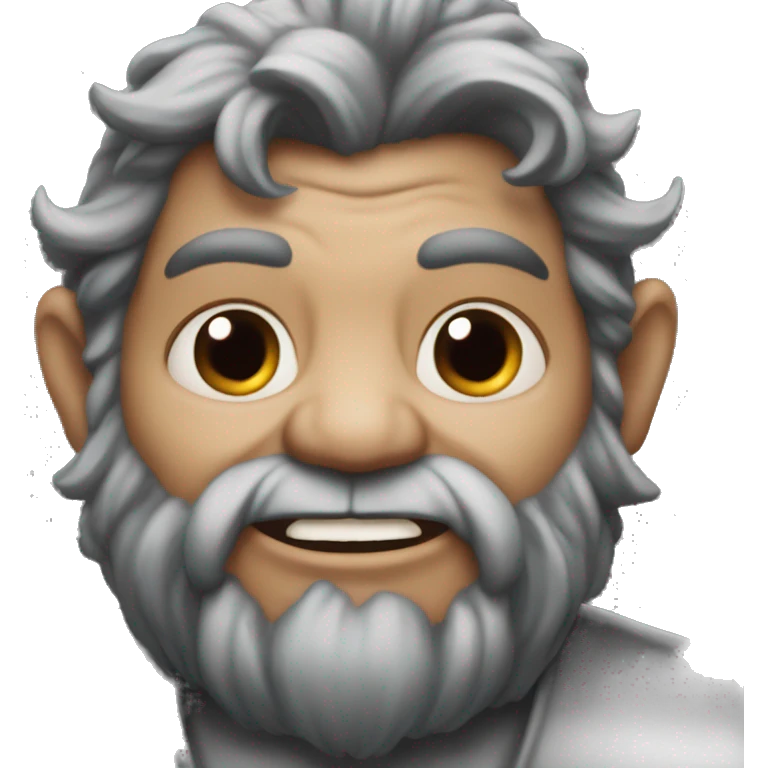 Unite the gray dwarf and the devil's face emoji