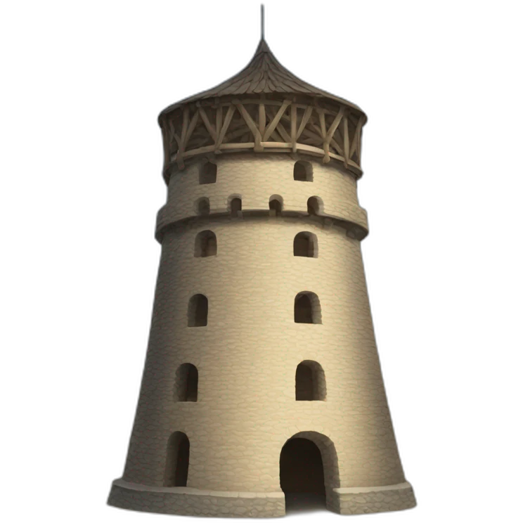 Tain tower emoji