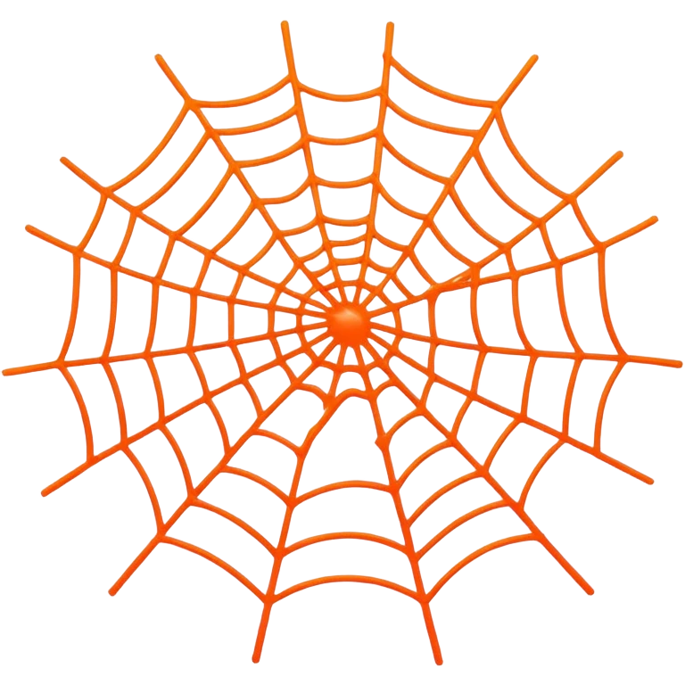 neon cobweb emoji