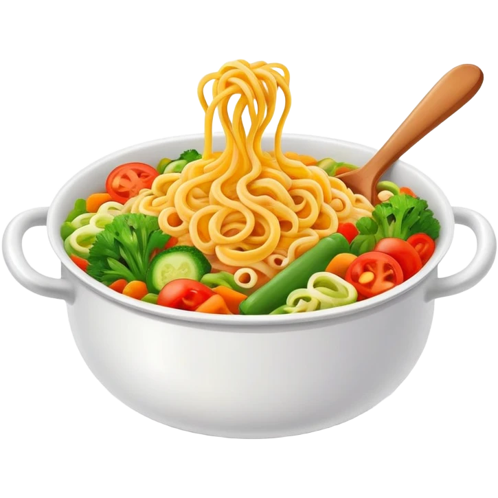 happy hot steaming maggi emoji