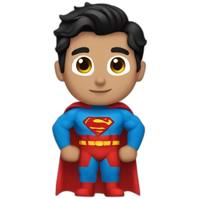 SUPERMAN hello emoji