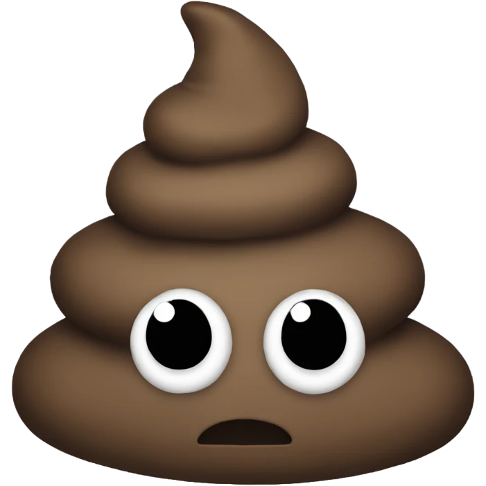 Poop hat emoji