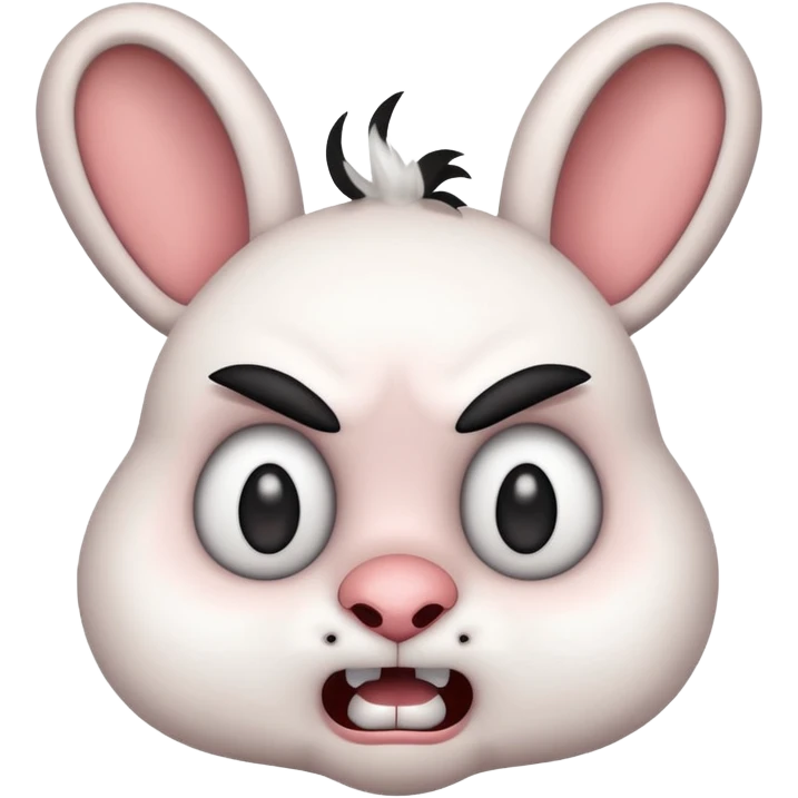 Lapin Cretin emoji
