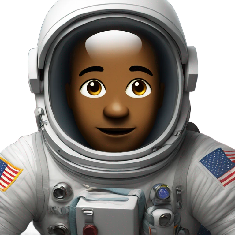 Astronaut in space emoji