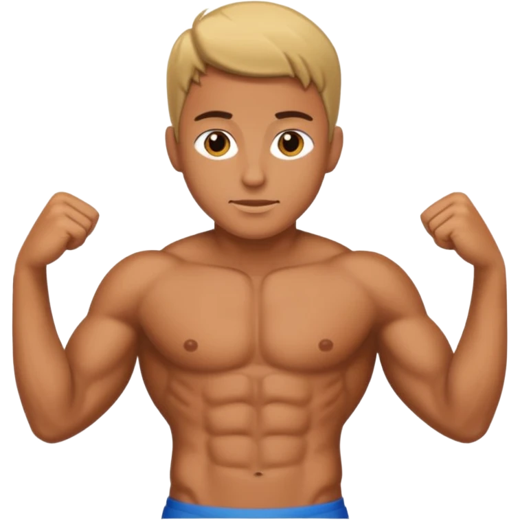 6 pack abs emoji