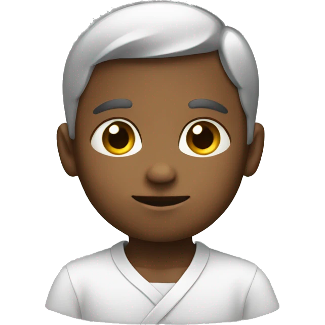face with hands crossed infant emoji