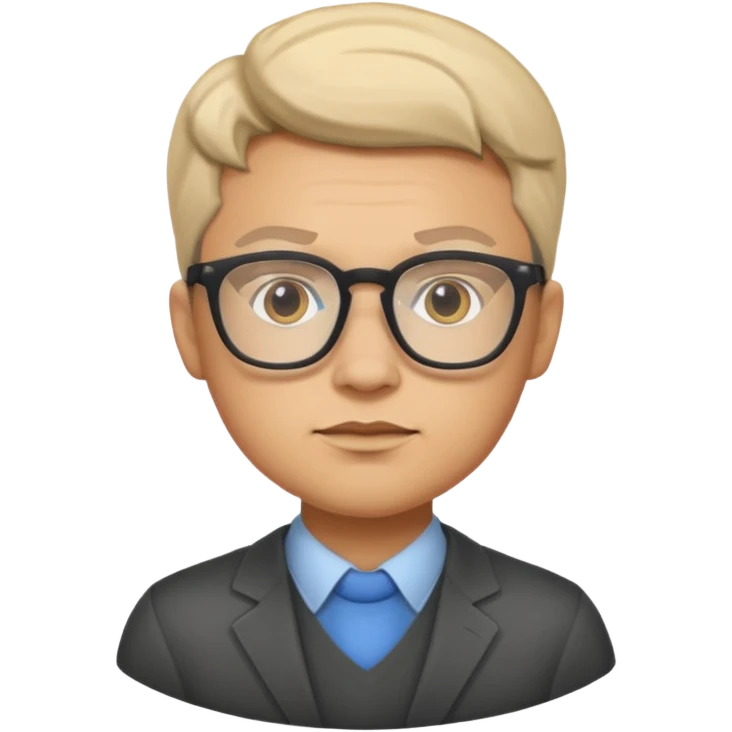 Glasses-Wearing Heroes emoji